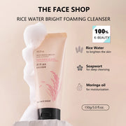 The Face Shop Rice Water Bright Facial Cleanser, 150 g