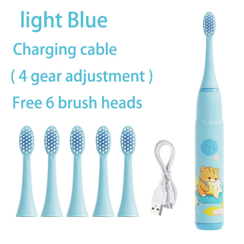 Toothink Rechargeable Electric Toothbrush for Children