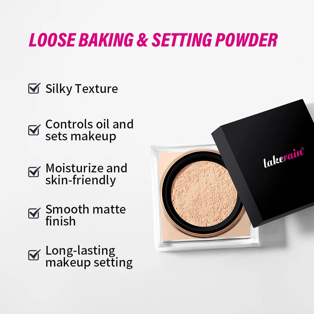 Lakerain Loose Baking and Setting Powder