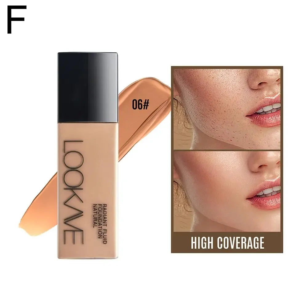 LOOKAVE Natural Matte Liquid Foundation, 21g