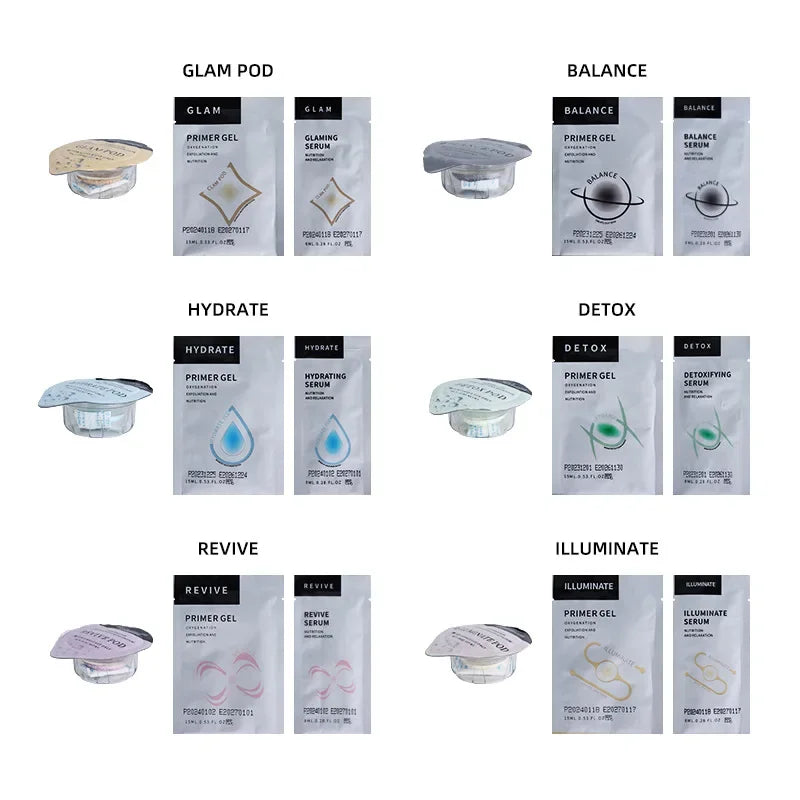Vilnason CO2 Oxygen Bubble Spa Serum Gel Kit