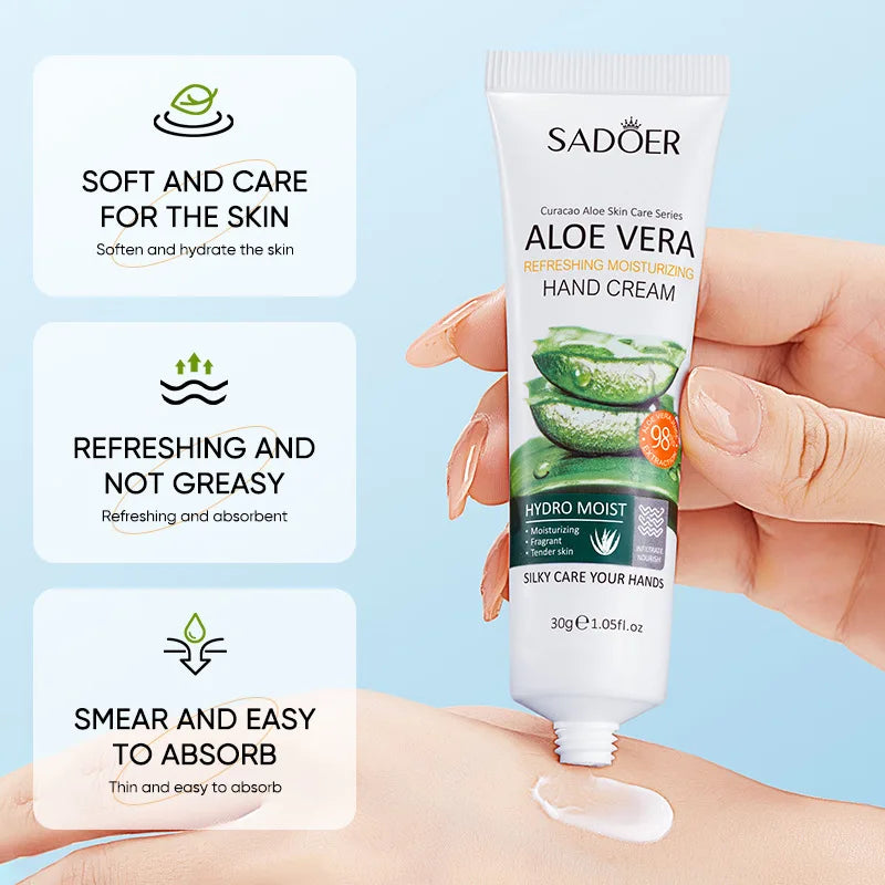 Aloe Vera Hand Cream, 30g