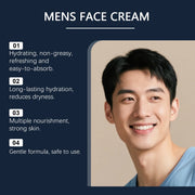 East Moon Men's Deep Moisturizing Face Cream