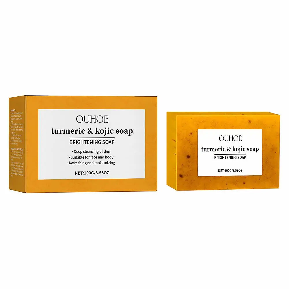 Turmeric and Kojic Acid Facial and Body Soap, 100 g