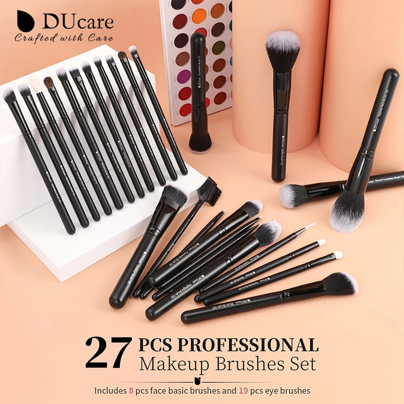 DUcare Makeup Brush Set, 8 to 32 Pieces