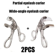 Dual-Type Eyelash Curler with Comb