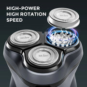 SEJOY BLASTO1 Rechargeable Electric Shaver with Floating Heads