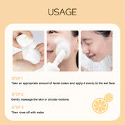 AMOCOCO Facial Cleanser Set with Compressed Towels