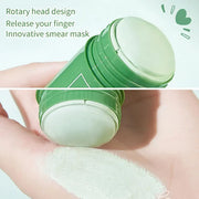 Green Tea and Eggplant Clay Mask