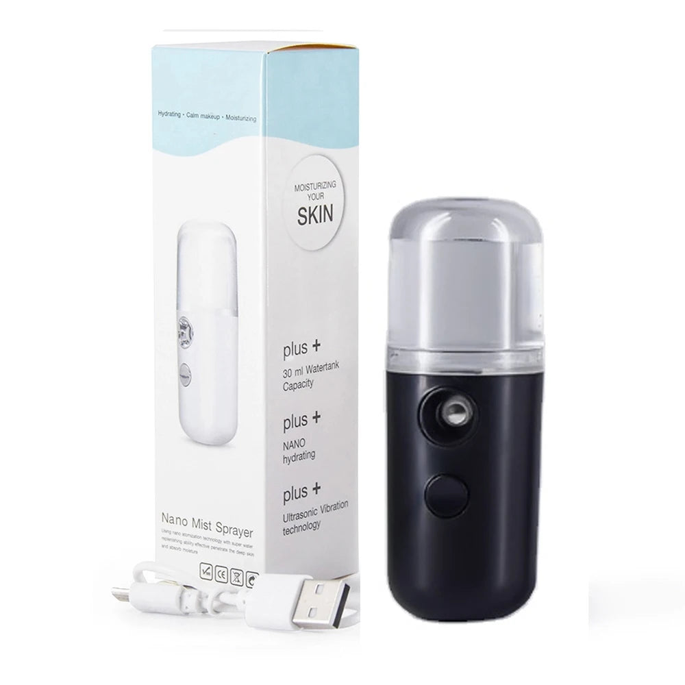 Portable Nano Facial Mister, USB Rechargeable