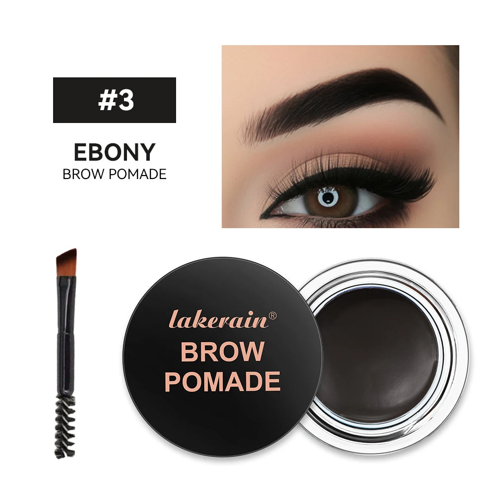 Waterproof Eyebrow Pomade with Brush