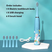 Toothink Rechargeable Electric Toothbrush for Children