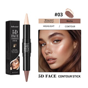 Dual-Ended Contour and Highlighter Stick