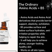 The Ordinary Amino Acids + B5, 30ml