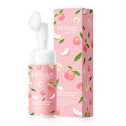 BIOAQUA Peach Facial Cleansing Mousse with Brush