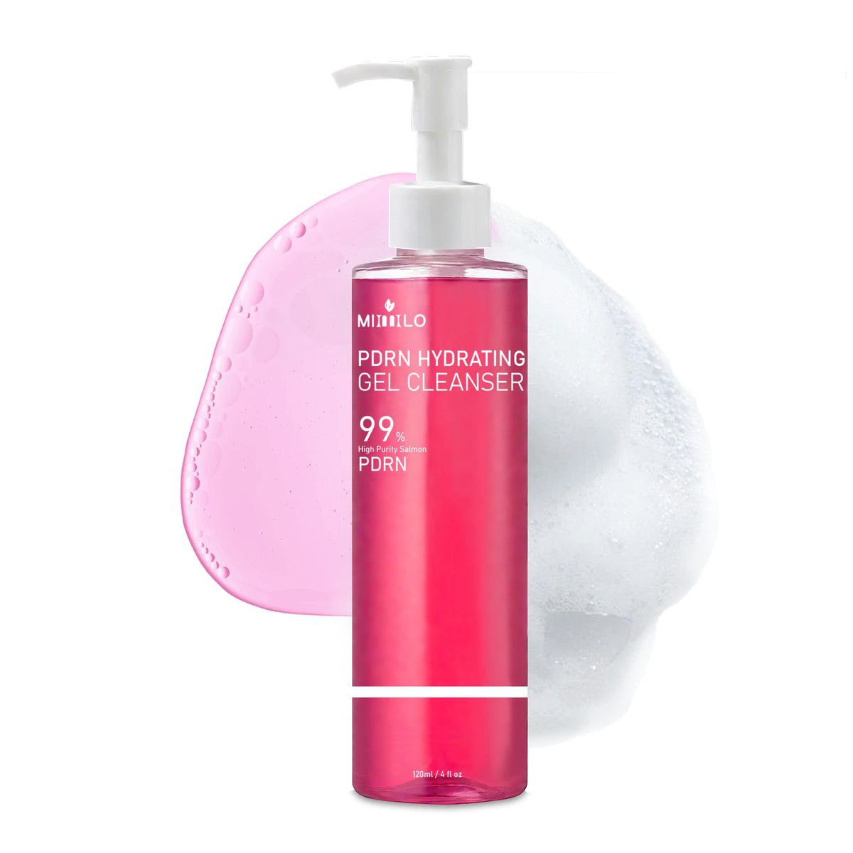 DNA PDRN Salmon Pink Cleansing Gel Duo, 120 ml + 100 ml