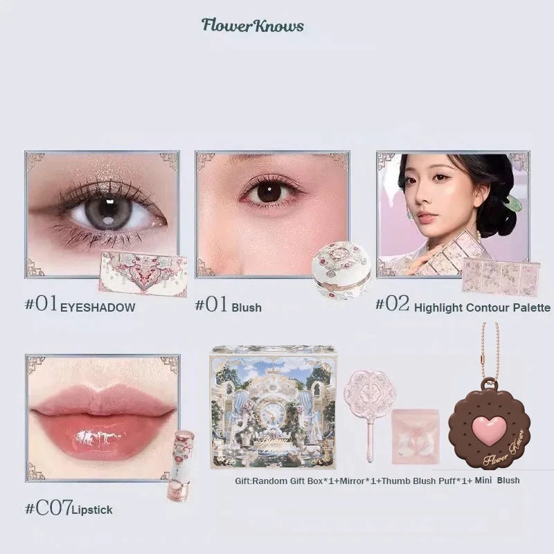 Flower Knows Butterfly Cloud Collar Makeup Gift Set