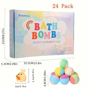 Kids Surprise Bath Bombs, 15 or 24 Pack