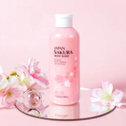 LAIKOU Sakura Shower Gel, 100ml or 200ml