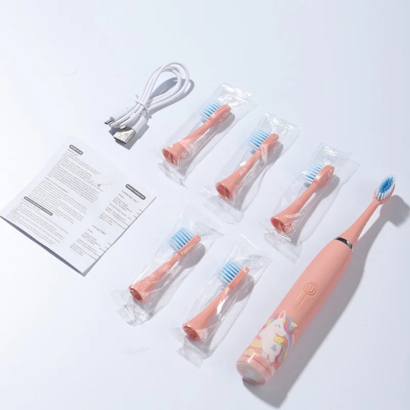 Toothink Rechargeable Electric Toothbrush for Children
