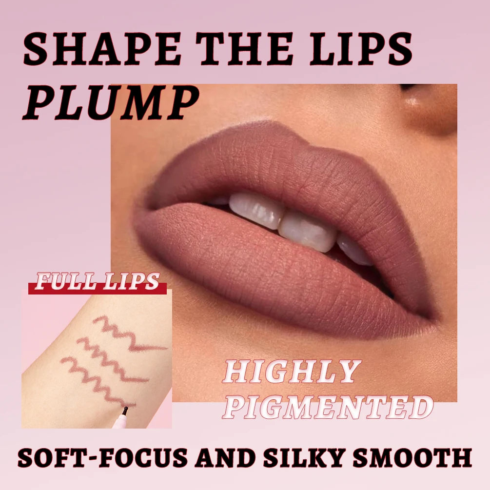 QIBEST Matte Liquid Lip Liner