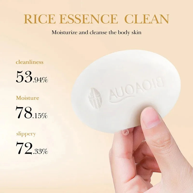 White Rice Facial Cleansing Soap