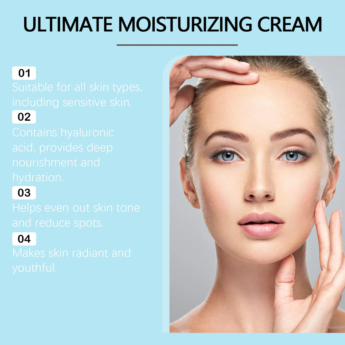 Centella and Hyaluronic Acid Moisturizing Cream