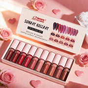 Velvet Lip Gloss and Lipstick Set