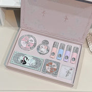 NICEKEY Pink Ballet Makeup Gift Set with Necklace