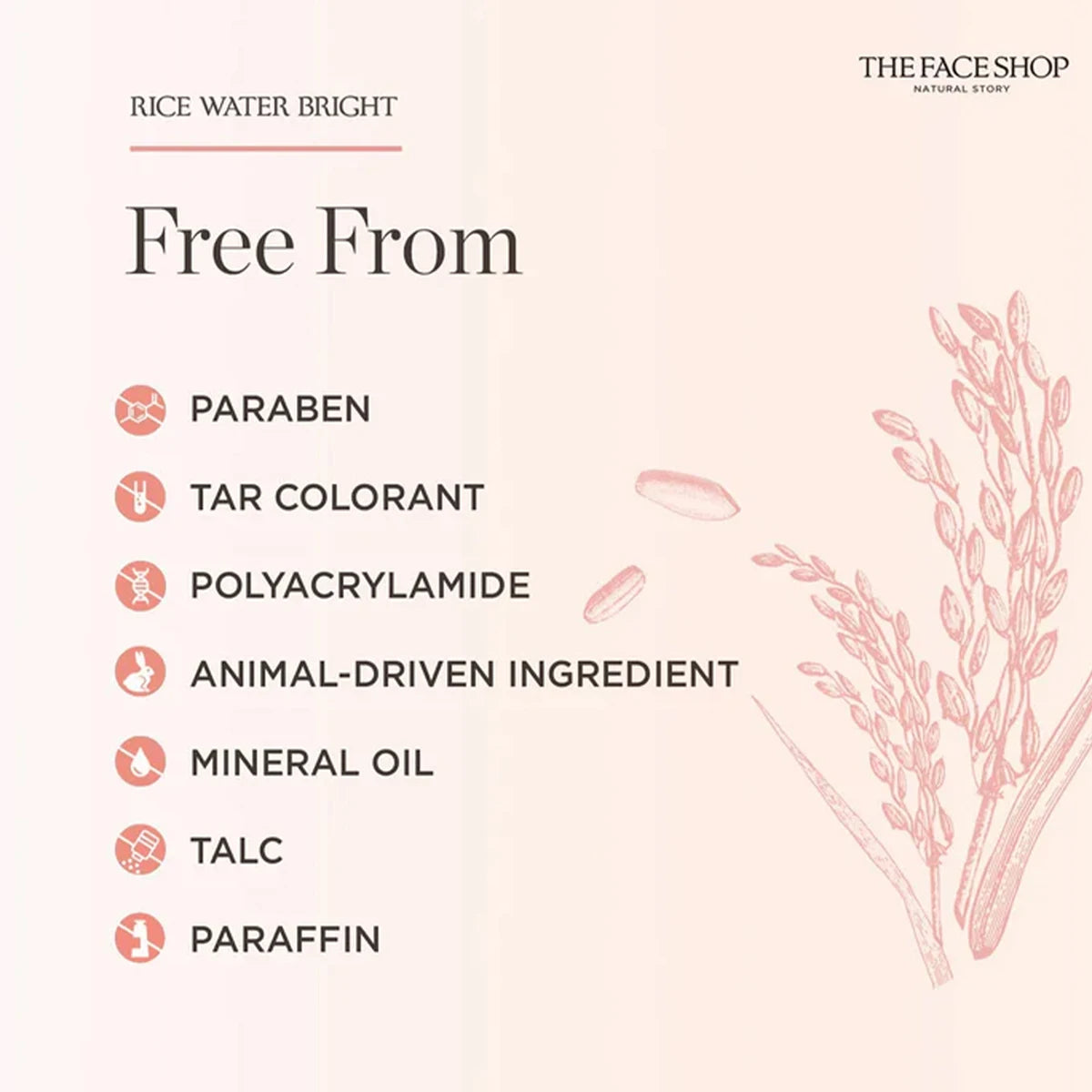 The Face Shop Rice Water Bright Facial Cleanser, 150 g