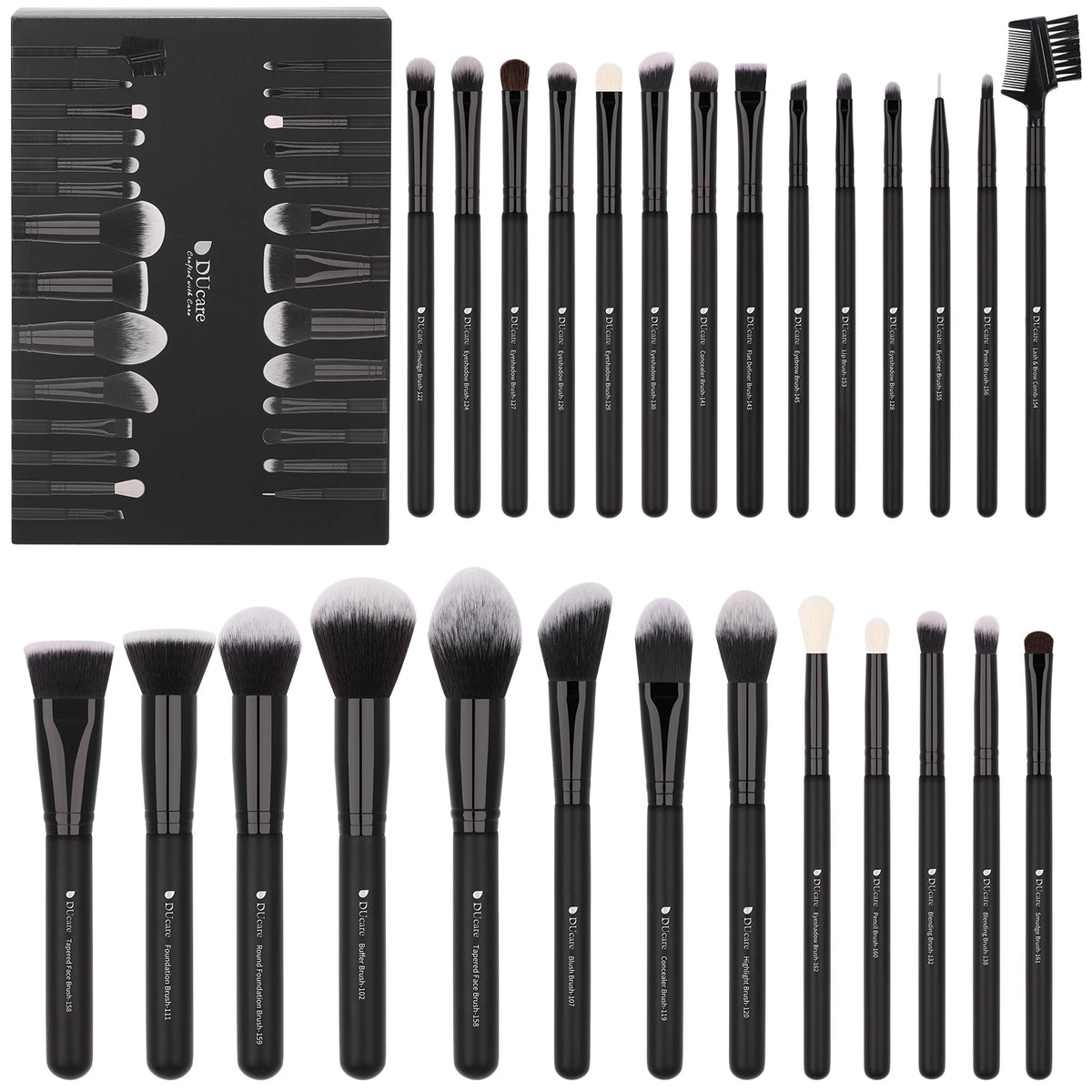 DUcare Makeup Brush Set, 8 to 32 Pieces