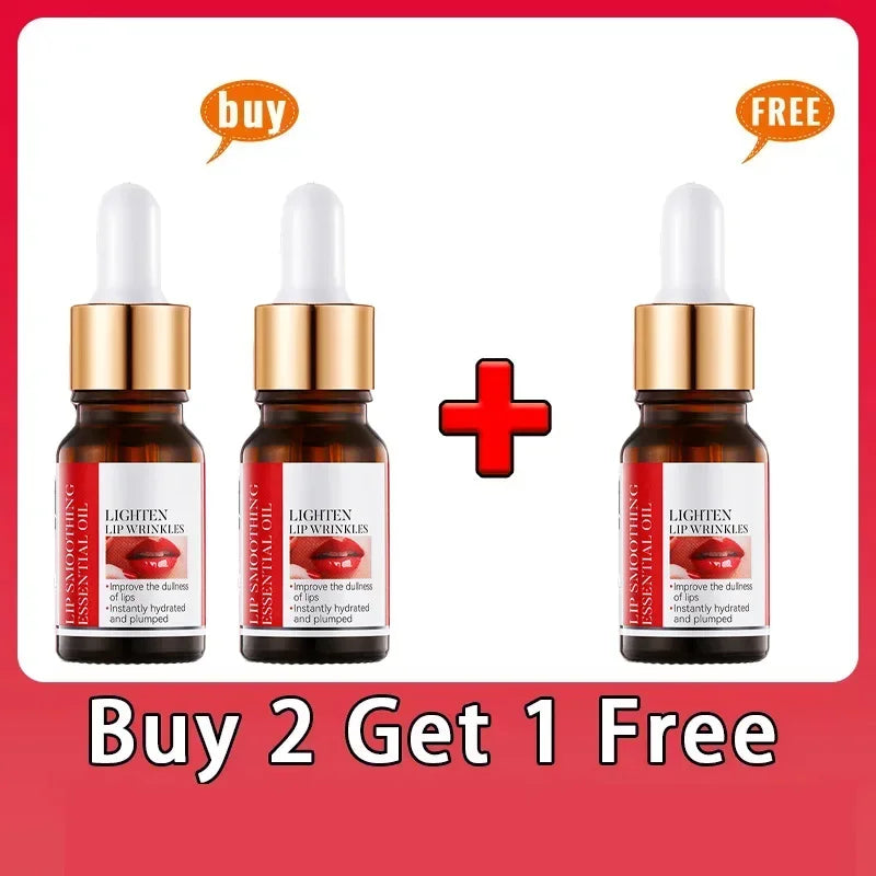 Lip Booster Plumping Serum Oil with Hyaluronic Acid, 10ml