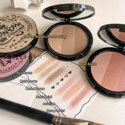 MAXFINE 3-in-1 Blush and Contour Palette