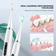 Electric Dental Scaler and Teeth Whitening Strip Set