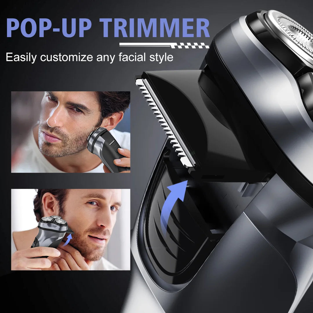 SEJOY BLASTO1 Rechargeable Electric Shaver with Floating Heads