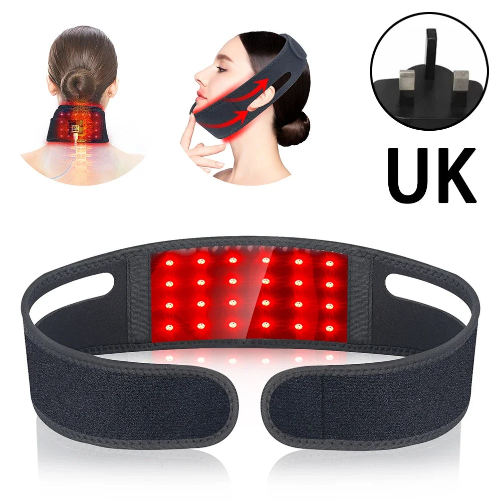 Astarexin 660nm and 850nm Red Light Therapy Neck Wrap