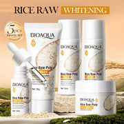 BIOAOUA Rice Skincare Set, 5 Pieces