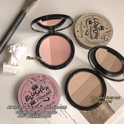 MAXFINE 3-in-1 Blush and Contour Palette