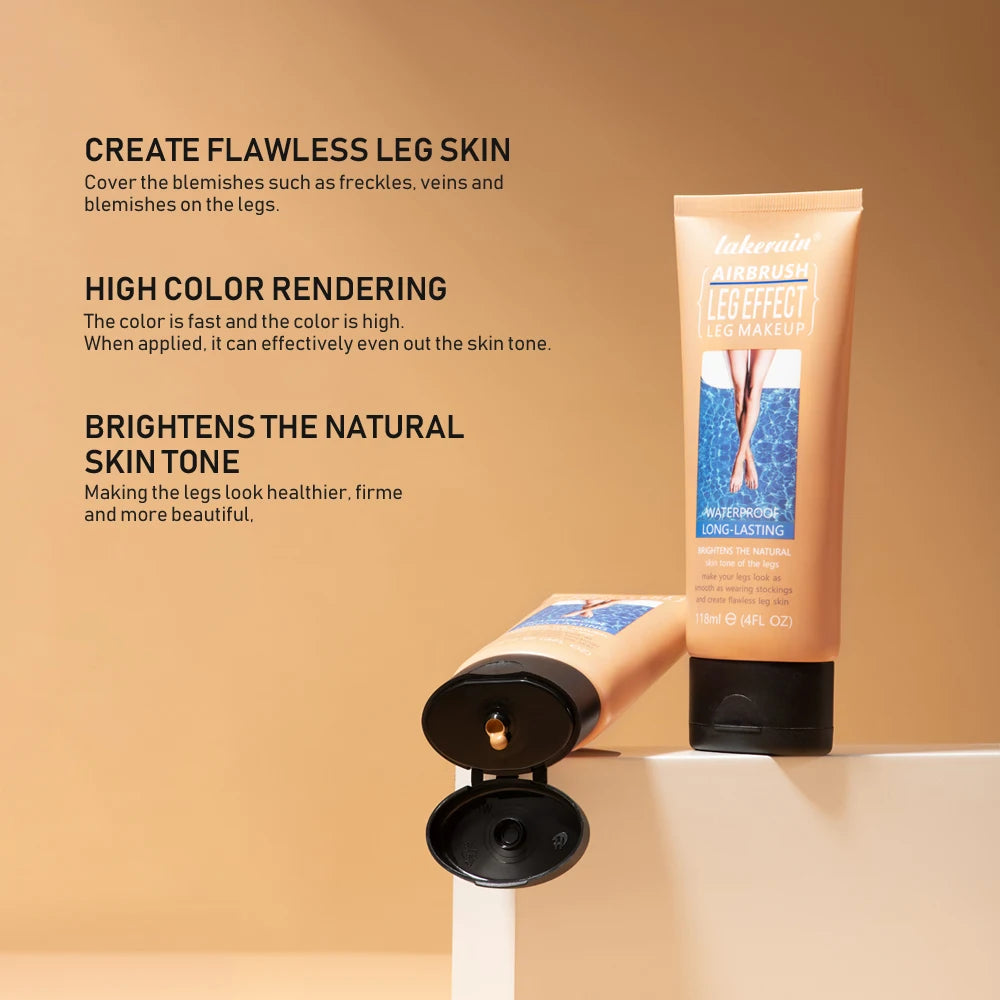 Leg Makeup Liquid Body Foundation, 3 Shades