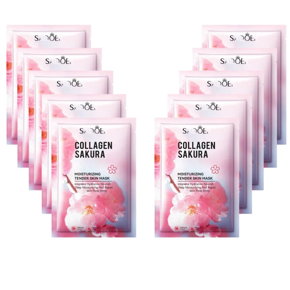 Sakura Collagen Facial Mask