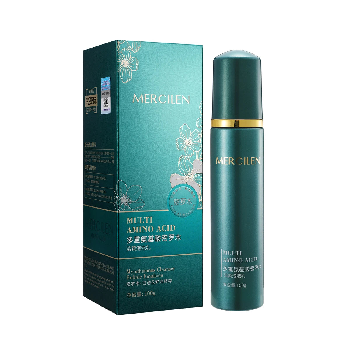 MERCILEN Multi-Amino Acid Cleansing Foam, 100 g