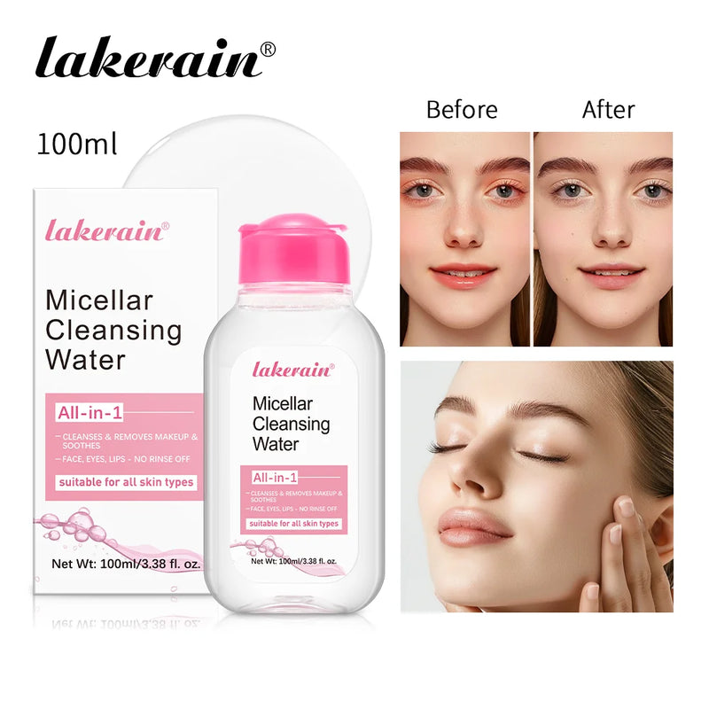 Micellar Water Facial Cleanser, 100ml