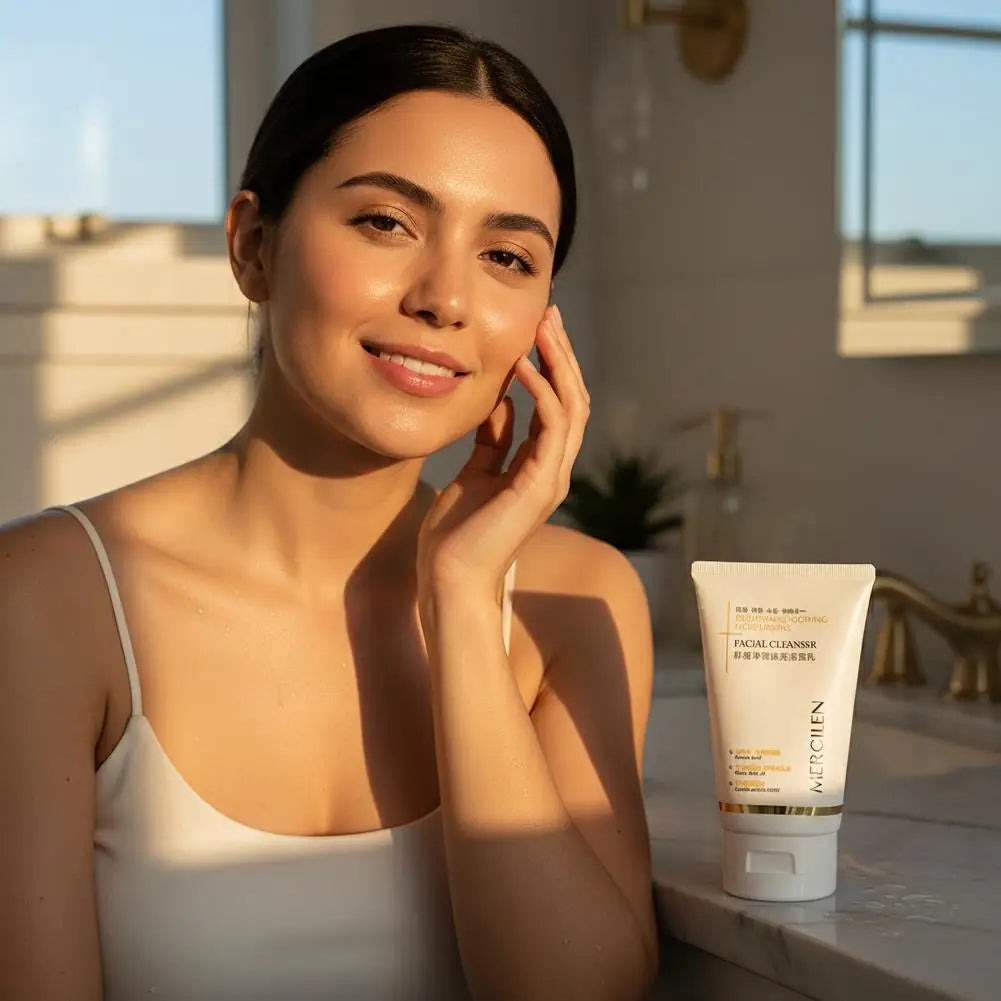MERCILEN Moisturizing Facial Cleanser, 120 g