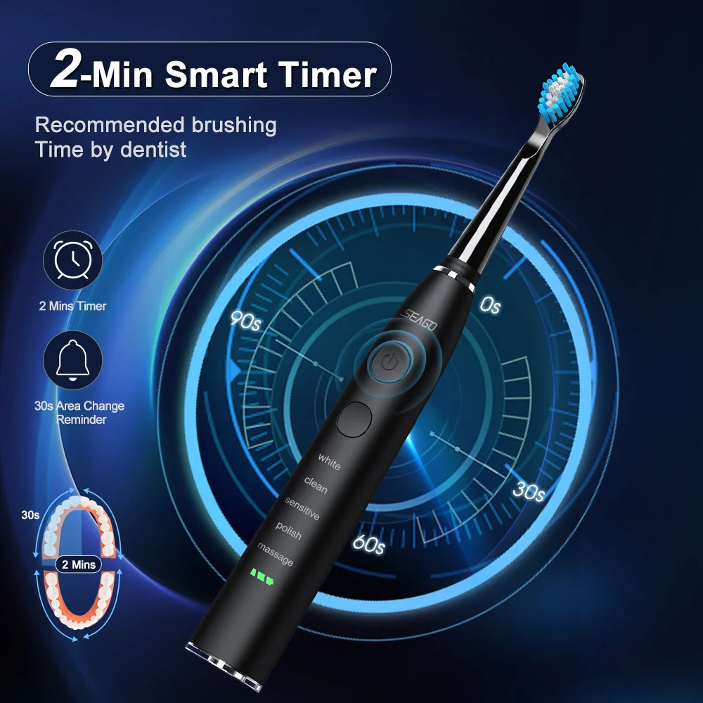 Seago SG-575 Rechargeable Electric Toothbrush