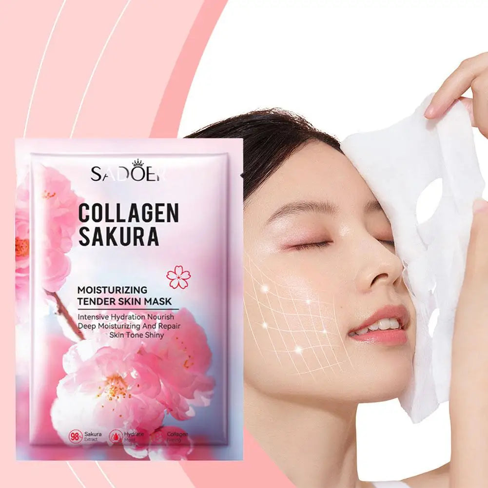 Sakura Collagen Facial Mask