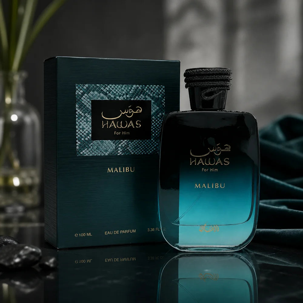 Rasasi Hawas Malibu Eau de Parfum, 100ml