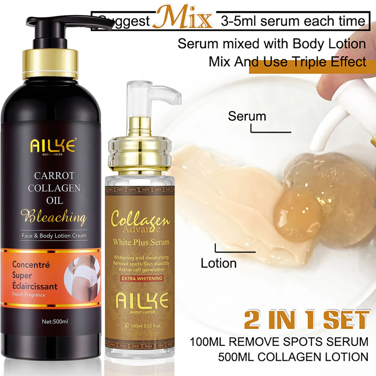 Collagen Facial and Body Essence Lotion