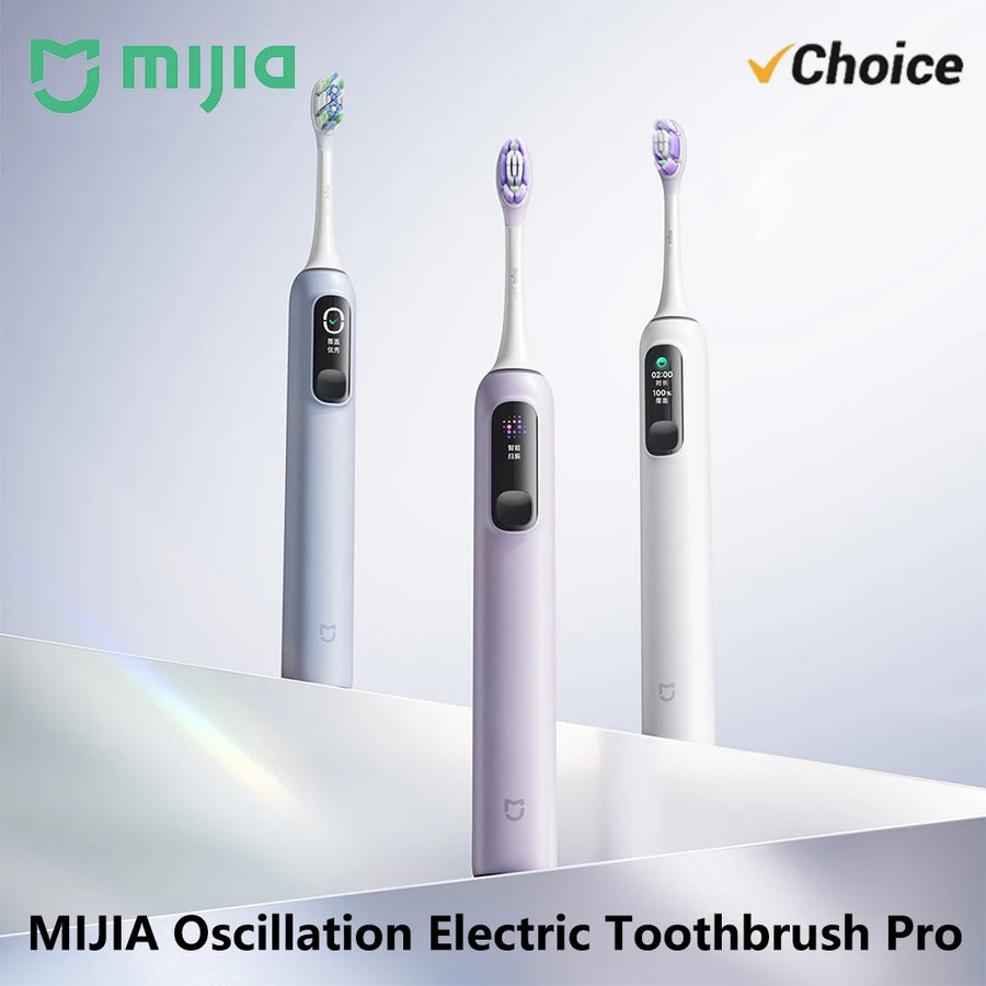 MIJIA Oscillation Electric Toothbrush Pro, 4 Modes, IPX8 Waterproof