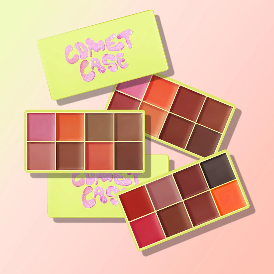 8-Color Cream Makeup Palette, Highlighter and Blush