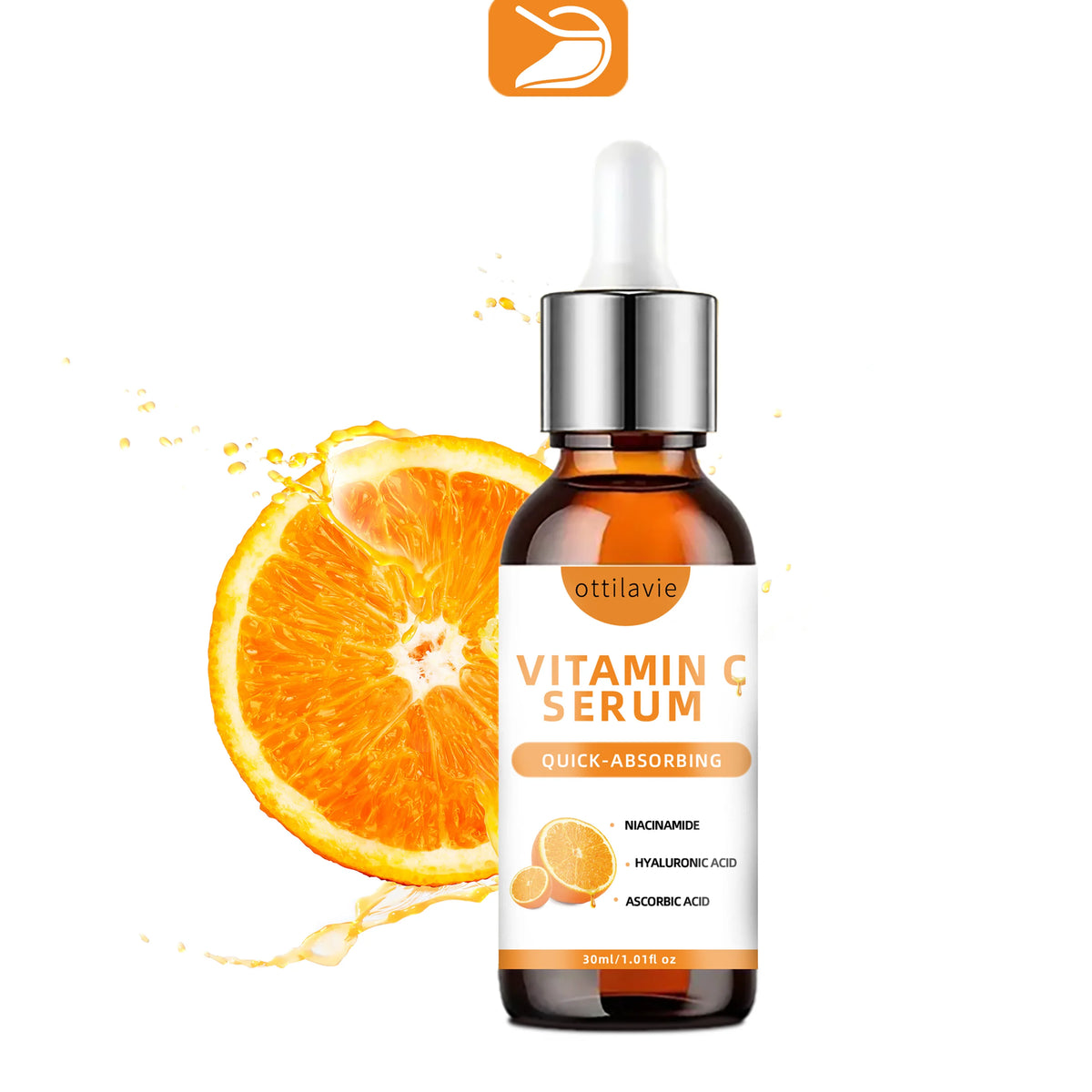 Ottilavie Vitamin C Serum with Hyaluronic Acid
